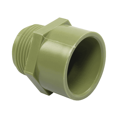 Conector para Tubería PVC Conduit Pesado de 1 1/2" (38 mm).