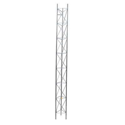 Tramo de Torre Arriostrada de 3m x 30cm, Galvanizado por Inmersión, Hasta 30 m de Elevación. Zonas Húmedas.