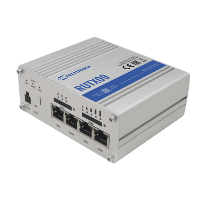 Router Industrial LTE 4.5G Cat 6 / 300 Mbps / 4 Puertos Gigabit / Doble SIM / GNSS / PoE / -40°C a 75°C