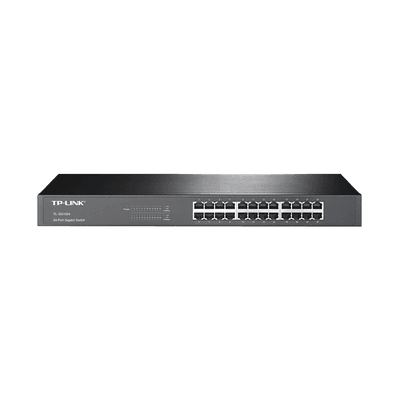 Switch Gigabit no administrable de 24 puertos 10/100/1000 Mbps