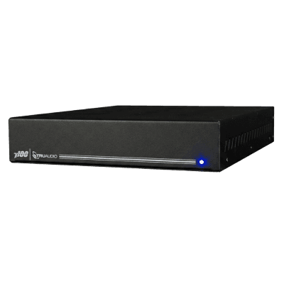 Amp Clase D | 2 Canales 100W | Con Aprendizaje IR | Salida Sub | Estéreo, Bridge, Múltiples Amplificadores | 4-8Ω