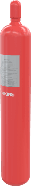 Cilindro de Agente Extintor de Gas Inerte Oxeo | Nitrógeno 80L  2901 PSI | Sistema de Extinción Oxeo