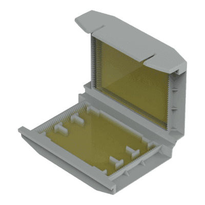 Gelbox Serie 221 / Conexión en Línea / Para Cables hasta 4 mm² / Con Gel Protector / Grado IPX8 Certificado / Reutilizable / Sin Silicona