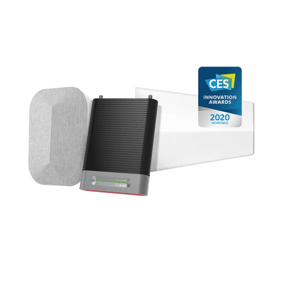 KIT Amplificador de Señal Celular, HOME COMPLETE | Mejora la Señal Celular de todos los Operadores | Cubre áreas en interior de hasta 1200 m² con 4 antenas