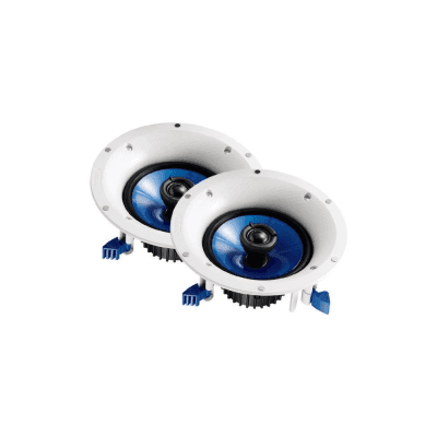 Bocinas de Plafón | 2 Vías | Residenciales | Woofer 6.5" | 110W | 8 Ohms | Color Blanco | Par