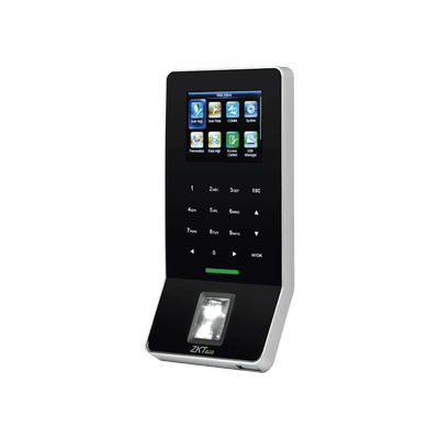 Terminal Biométrica de Huella / 3,000 Huellas 5,000 Tarjetas / WiFi / Pantalla 2.4" / TCP/IP RS485 / ADMS / Control de 1 Puerta