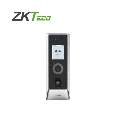 Lector Autónomo Facial y QR / 30,000 Rostros / IP66 IK07 / TCP/IP Wiegand RS485 / Exterior / ZKBio CVSecurity