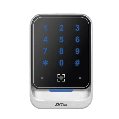 Lector Wiegand de Código QR Proximidad y Teclado / IP65 / Carcasa Metálica / QR Dinámico / RS485 OSDP