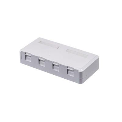 Caja de Pared de 4 Puertos Sin Jack
