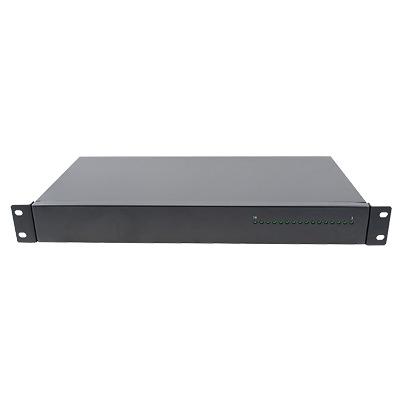 Fuente de poder profesional de 16 Salidas / 24 Vca @ 20 Amper con montaje para rack, voltaje de entrada : 110 Vca