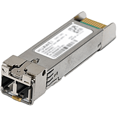 Transceptor Optico SFP+ MiniGibic / 10Gbps de velocidad / Multimodo / 850nm / Hasta 300m de distancia / Conector LC
