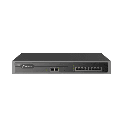 Conmutador IP PBX Enterprise / 50 Extensiones / 25 Llamadas Simultáneas / Hasta 8 Puertos FXO/FXS / Call Center Integrado / Omnicanal WhatsApp, Facebook y SMS / Transcripción y Resumen IA / Linkus UC
