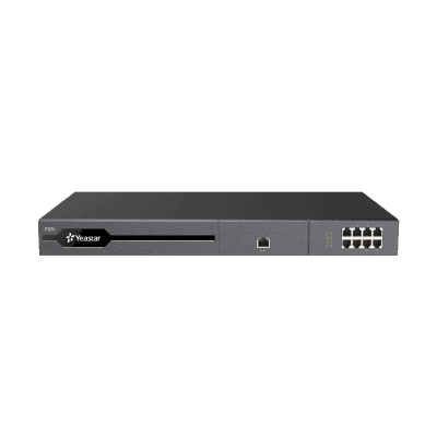 Conmutador IP PBX Enterprise Modular / 300 Extensiones Expansible a 500 / 60 Llamadas Simultáneas Expansible a 120 / Hasta 2 Puertos E1/PRI / Hot Standby / 16 Puertos FXO/FXS / Call Center y Omnicanal IA
