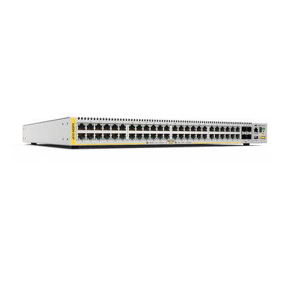 Switch PoE+ Stackeable Capa 3, 48 puertos 10/100/1000 Mbps + 4 puertos SFP+ 10 G, 370 W, fuente redundante